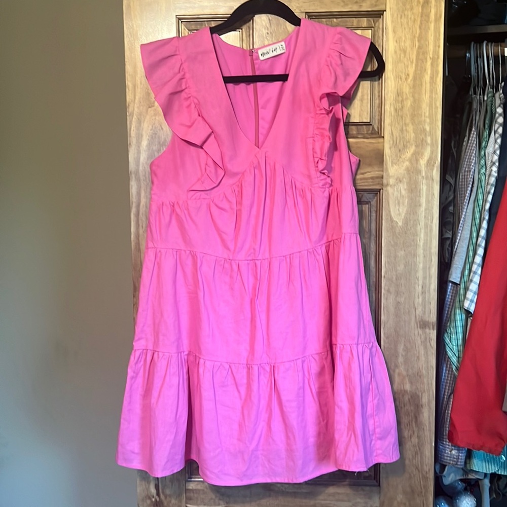 Pink summer dress